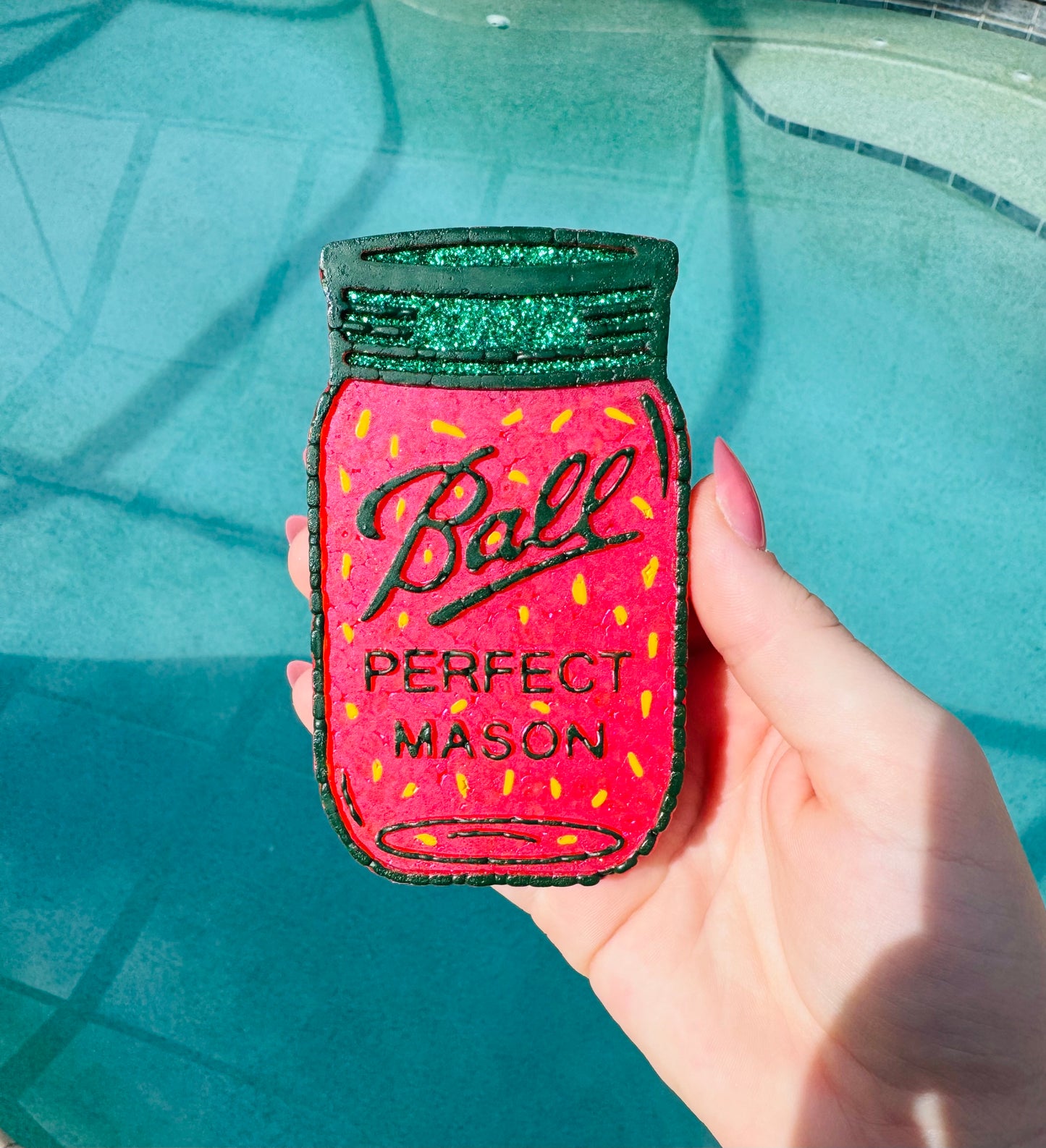Watermelon Mason Jar