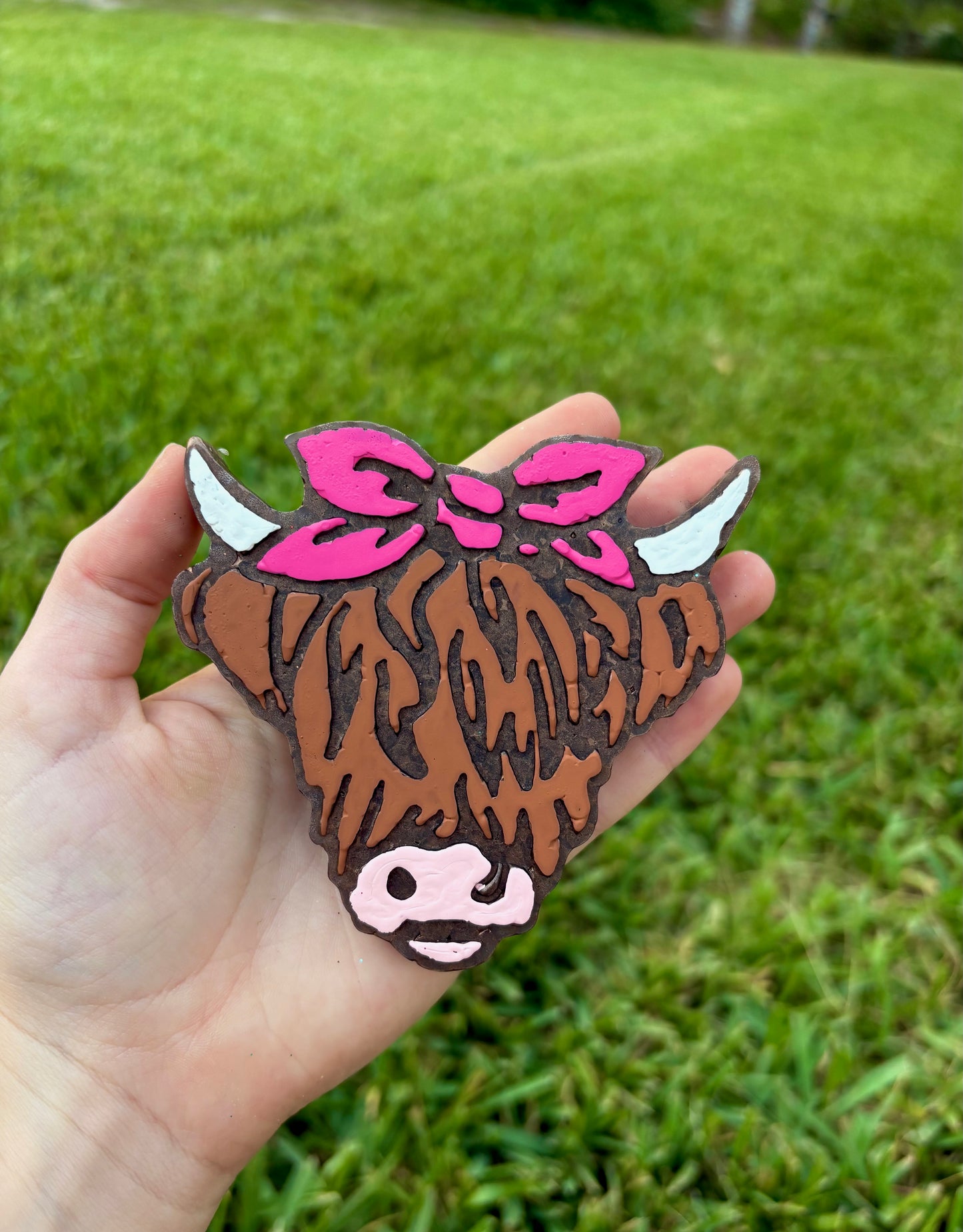 Highland Cow Head